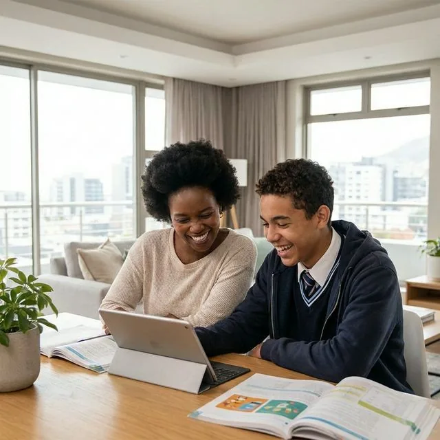 Grade 9 Learner and Parent with clear roadmap