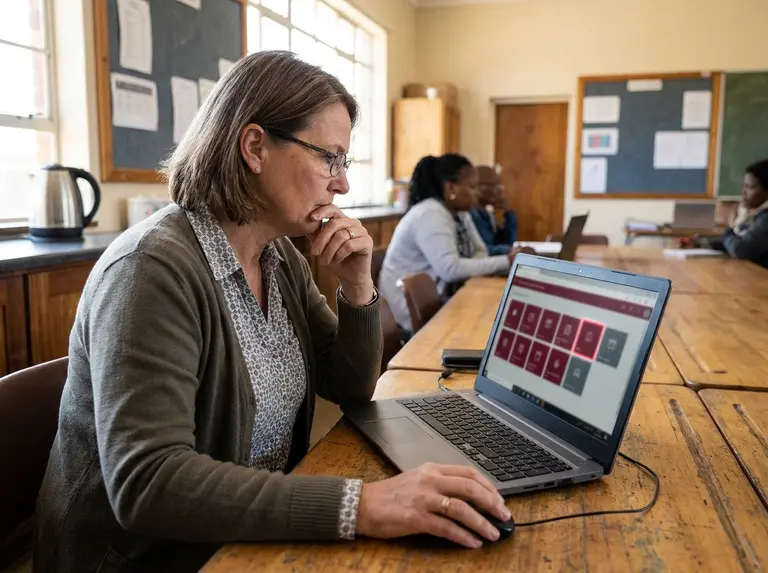Life Orientation teacher reviewing the school's own subject offering
